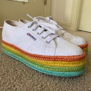 Rainbow Superga Sneaker